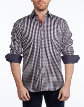 Load image into Gallery viewer, Button-Up Shirt I Charcoal -  Contemporary Fit - Contrast trimming
