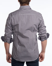 Load image into Gallery viewer, Button-Up Shirt I Charcoal -  Contemporary Fit - Contrast trimming
