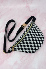 Load image into Gallery viewer, Check Yourself Crossbody Belt Sling Bag
