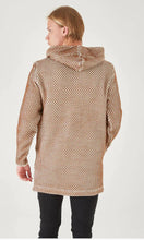 Load image into Gallery viewer, Lagos Red Exclusive Men&#39;s Black Khaki Knitted Long Sweaters | Hoodie LS87

