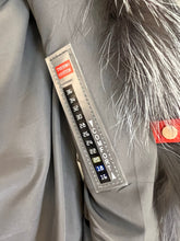 Load image into Gallery viewer, Roma Genuine Silver Fox Fur Rabbit Fur Insulated Parka in Red
