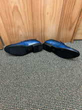 Load image into Gallery viewer, Terroni Design Men’s Navy Blue Slip-on Dress Shoes | LA82
