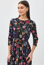 Load image into Gallery viewer, Floral Print Mesh Dress
