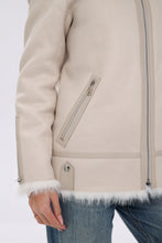 Load image into Gallery viewer, ⇆ Reversible Hooded Wool Blend Jacket
