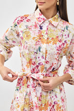 Load image into Gallery viewer, Floral Print Linen Dress
