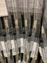 Load image into Gallery viewer, Stacy Adams 2209 Black Geometric Print Sweater  | Quarter Zip
