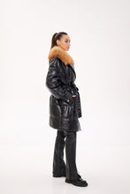 Load image into Gallery viewer, Genuine Gold Fox Fur Freudenberg Comfortemp® Coat
