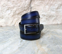 Load image into Gallery viewer, Calfskin Monkstrap Navy
