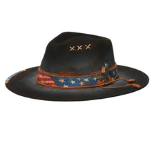 Load image into Gallery viewer, California Hats Ameri - Wool Felt Outback Fedora Hat
