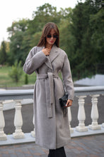Load image into Gallery viewer, Classic Wool Blend Coat in Grey
