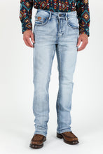 Load image into Gallery viewer, Holt Men&#39;s Light Blue Boot Cut Jeans
