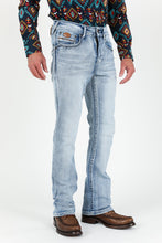 Load image into Gallery viewer, Holt Men&#39;s Light Blue Boot Cut Jeans
