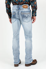 Load image into Gallery viewer, Holt Men&#39;s Light Blue Boot Cut Jeans
