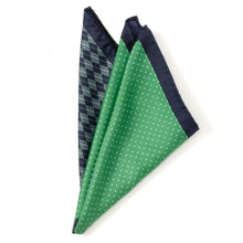 Load image into Gallery viewer, Argyle Dot Multi Pocket Square

