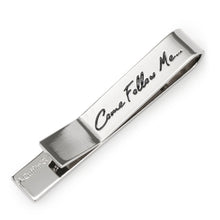 Load image into Gallery viewer, Come Follow Me Tie Bar
