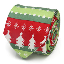 Load image into Gallery viewer, Christmas Tree Men's Tie
