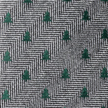 Load image into Gallery viewer, Holiday Tree Herringbone Tie

