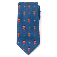 Load image into Gallery viewer, Nutcracker Men's Navy Tie
