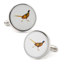 Load image into Gallery viewer, Pheasant Bird Cufflinks
