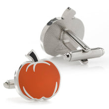 Load image into Gallery viewer, Pumpkin Enamel Cufflinks
