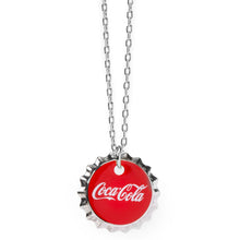 Load image into Gallery viewer, Coca-Cola Red Bottle Cap Necklace
