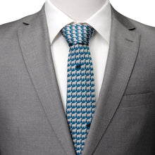 Load image into Gallery viewer, Black Sheep Blue Silk Men's Tie
