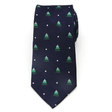 Load image into Gallery viewer, Holiday Tree Men's Tie
