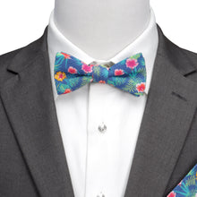 Load image into Gallery viewer, Tropical Multi Men’s Bow Tie
