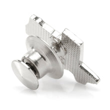 Load image into Gallery viewer, Silver Texas Cufflinks and Lapel Pin Gift Set

