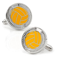 Load image into Gallery viewer, Water Polo Embossed Cufflinks
