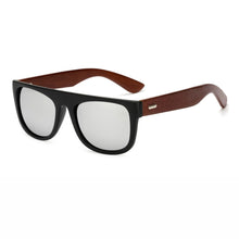 Load image into Gallery viewer, Bamboo Wooden Arms Sunglasses Men Women Black Sunglass
