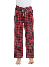 Load image into Gallery viewer, HiddenValor Big Boys Cotton Pajama Lounge Pants Red/Black Small - # BOAA12710002

