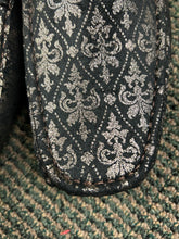 Load image into Gallery viewer, Terroni Italian Design Gold Saints Print Design Men's Slip-on Dress/Driver Shoes 8.5-13
