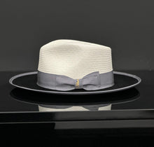 Load image into Gallery viewer, Bellissimo Exclusive Panama and Felt Two Tone Fox [Jet Black]
