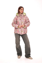 Load image into Gallery viewer, Reversible Demi-Season Jacket in Iris/Lemongrass
