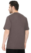 Load image into Gallery viewer, Men's Crew Neck Solid Color T-shirt in Short Sleeves and Relaxed Fit
