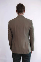 Load image into Gallery viewer, Plain Slim Fit Sport Brown Men Blazer - Wessi
