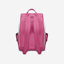 Load image into Gallery viewer, COUTURE Eco Backpack – Pink &amp; White Edition | BYMANYC ® New York
