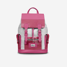 Load image into Gallery viewer, COUTURE Eco Backpack – Pink &amp; White Edition | BYMANYC ® New York
