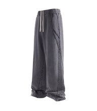 Load image into Gallery viewer, CHARCOAL PANEL SWEATPANTS
