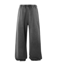 Load image into Gallery viewer, CHARCOAL DISTRESSED SWEATPANTS
