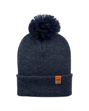 Load image into Gallery viewer, CPP1 HAAKWEAR PomPom Beanie - Made in USA - Denim Blue
