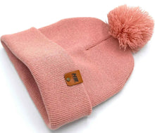 Load image into Gallery viewer, CPP1 HAAKWEAR PomPom Beanie - Made in USA - Pearl Pink
