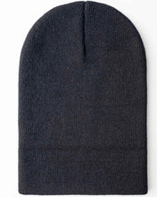 Load image into Gallery viewer, CS100 HAAKWEAR Traditional Silent Cuffed Beanie, Charcoal Black
