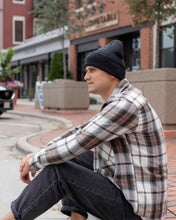 Load image into Gallery viewer, CS101 HAAKWEAR Traditional Silent Cuffed Beanie, Midnight Black
