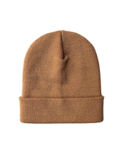 Load image into Gallery viewer, CS104 HAAKWEAR Traditional Silent Cuffed Beanie, Camel Brown
