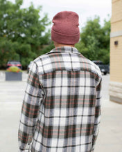 Load image into Gallery viewer, CS105 HAAKWEAR Traditional Silent Cuffed Beanie, Rusty Burgundy

