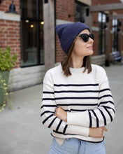 Load image into Gallery viewer, CS106 HAAKWEAR Traditional Silent Cuffed Beanie, Denim Blue
