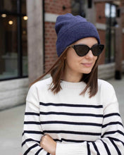 Load image into Gallery viewer, CS106 HAAKWEAR Traditional Silent Cuffed Beanie, Denim Blue
