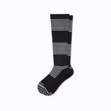 Load image into Gallery viewer, CloudCotton Compression Socks - Black/Grey
